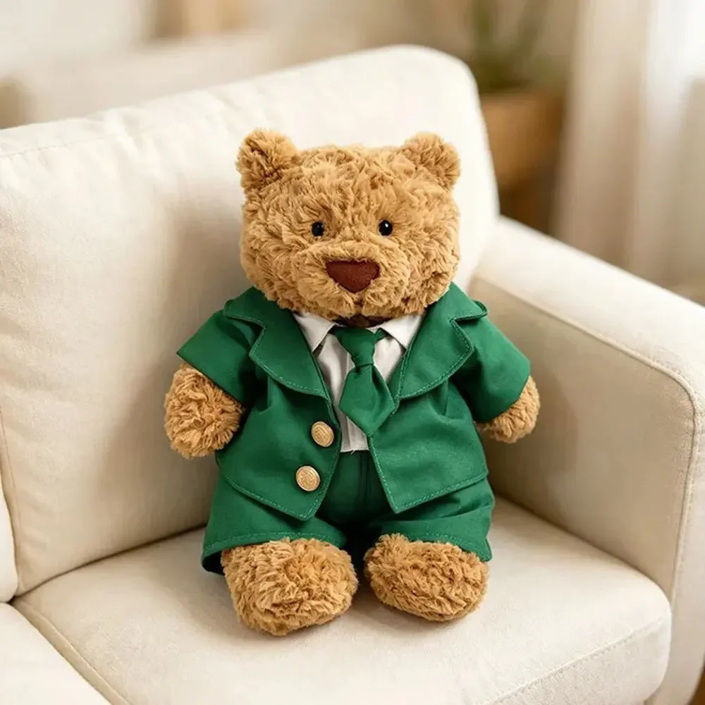 Green Gentleman Formal for Bartholomew Bear Plush – 10 Inch [JC-133-10IN]